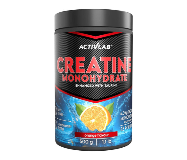 Activlab Creatine Monohydrate Smak pomarańczowy (słój 500 g) - 1580646 - zdjęcie